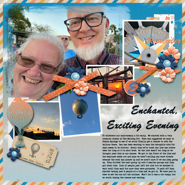 Enchanted, Exciting, Evening