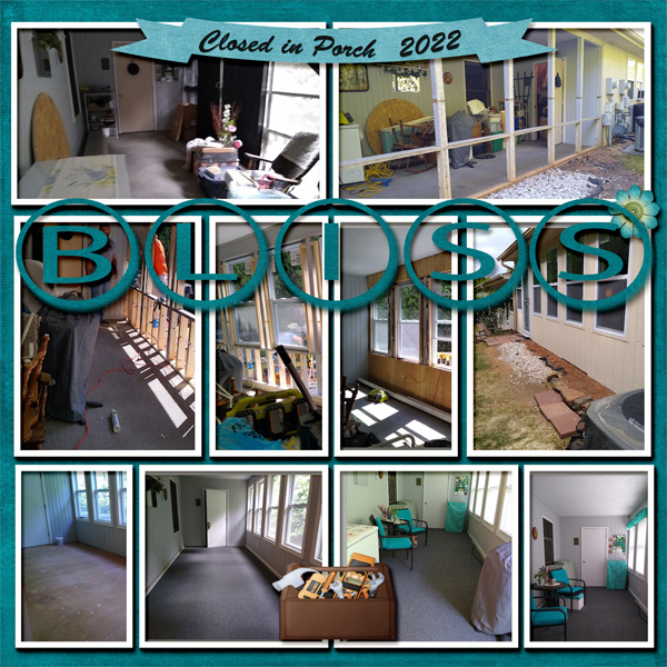 Enclosing porch