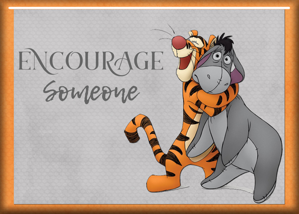 Encourage someone