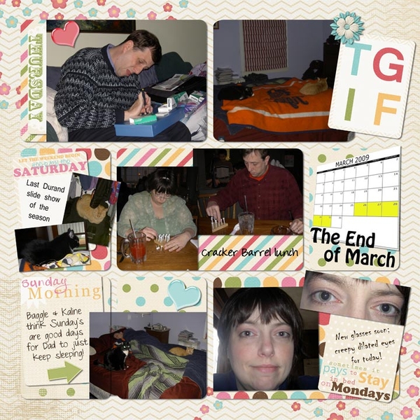 End of March 2009