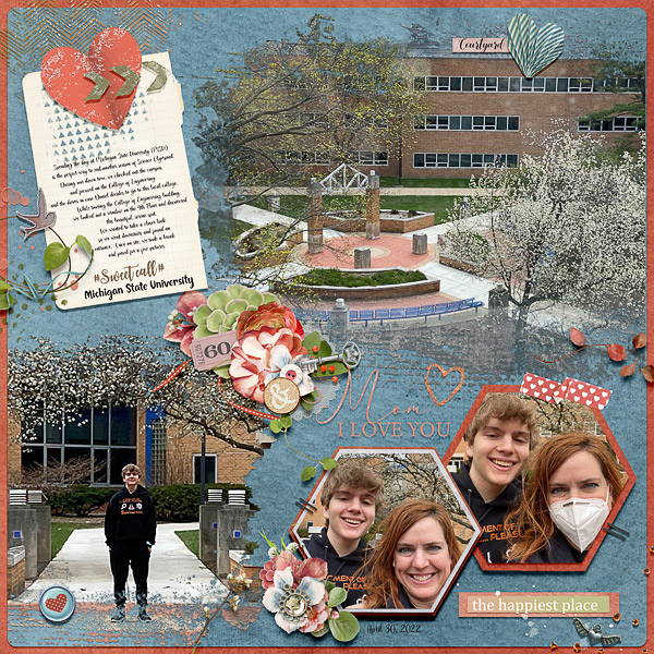 Engineering Courtyard at MSU