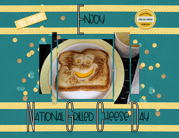 Enjoy National Grilled Cheese Day
