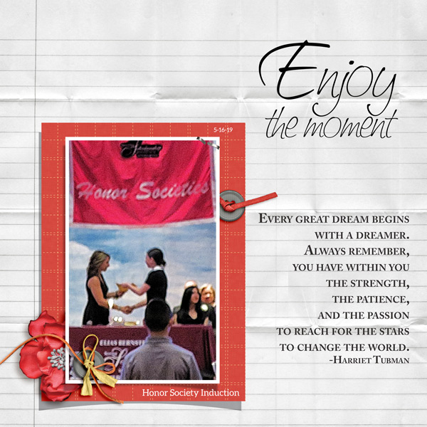 Enjoy the Moment