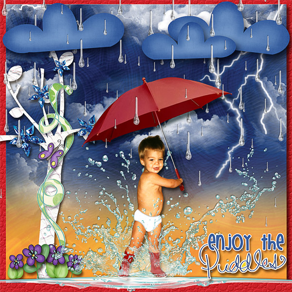 enjoy the puddles