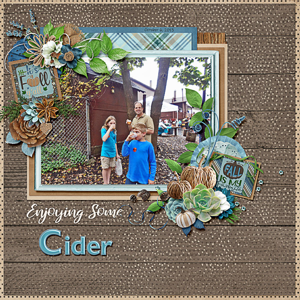 Enjoying Some Cider