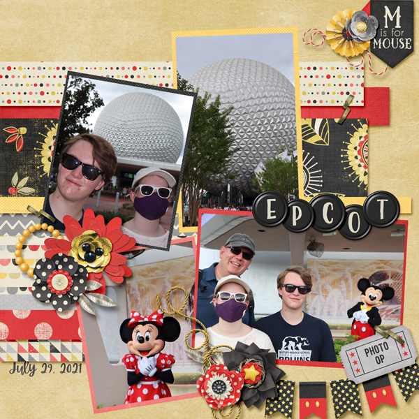Epcot and Characters
