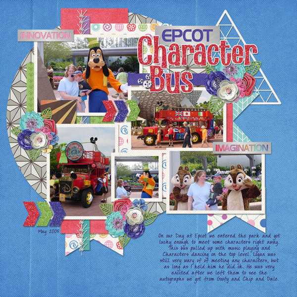 Epcot Character Bus