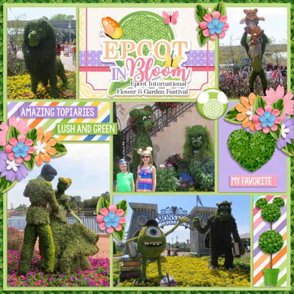 Epcot in Bloom