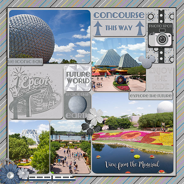 Epcot Monorail Love