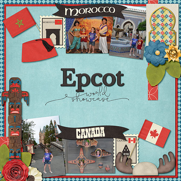 Epcot - Morocco + Canada