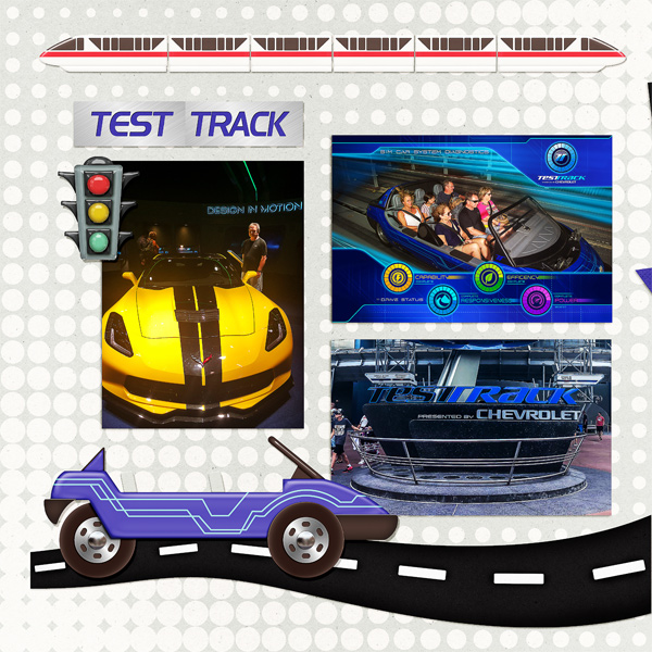 EPCOT - Test Track/Transportation, left side