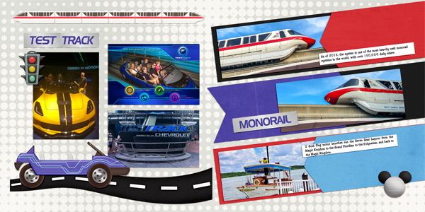 EPCOT - Test Track/Transportation