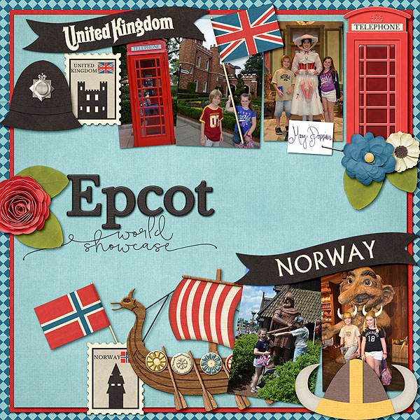 Epcot - UK + Norway
