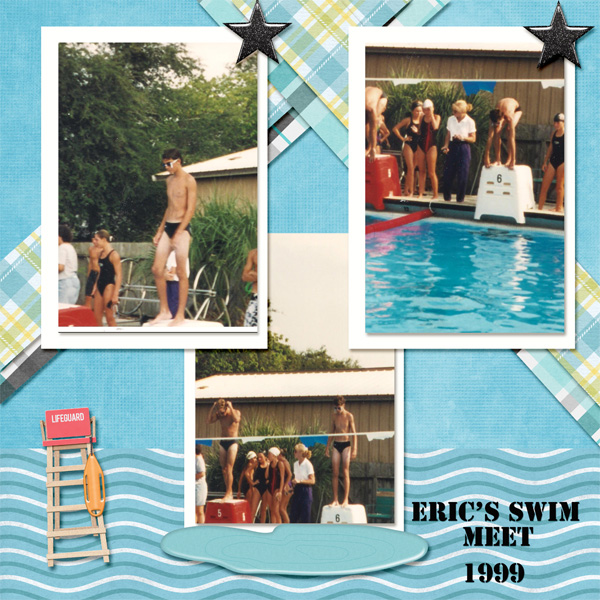 Eric's Swim Meet