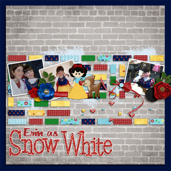 Erin as Snow White