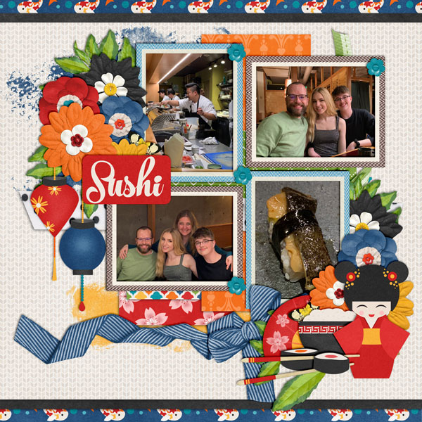 Ethans Birthday Sushi
