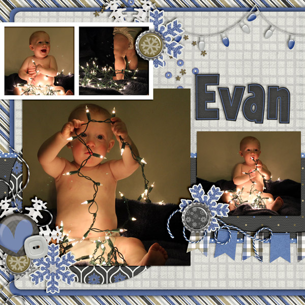 Evan Christmas Lights 1