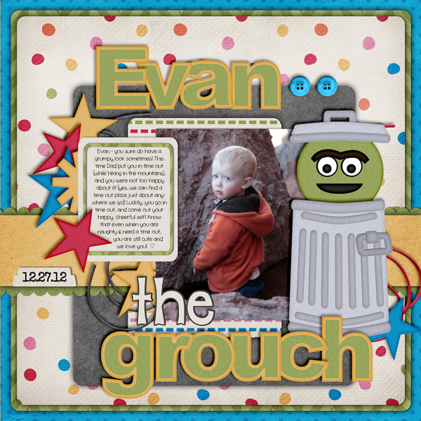 Evan the grouch