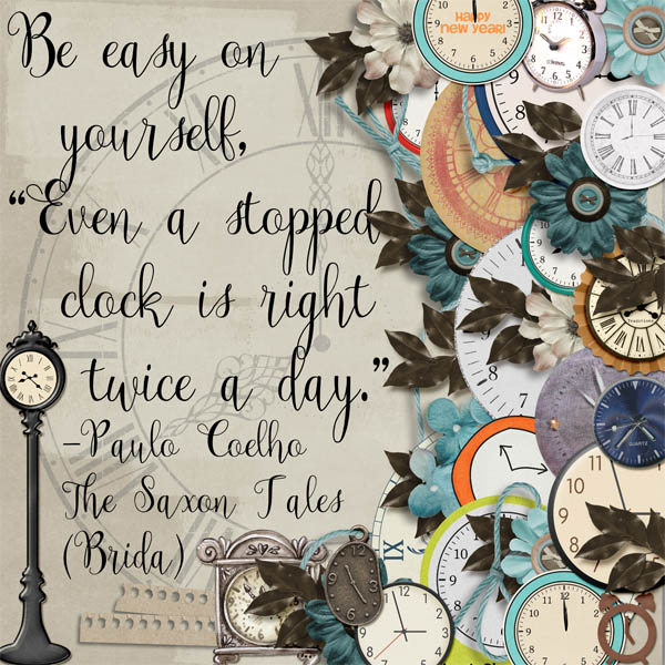 Even a clock is right