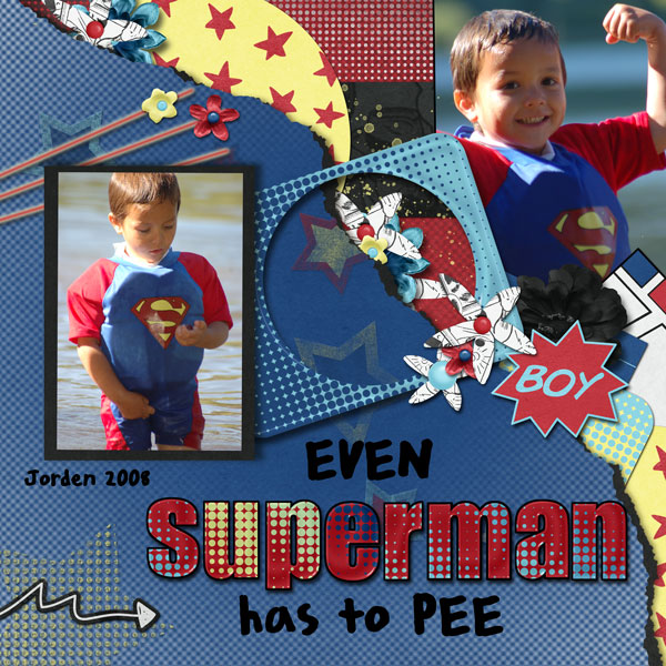 Even Superman has to Pee