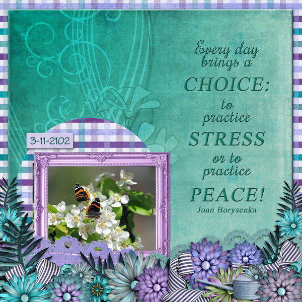 Every day brings a choice ...