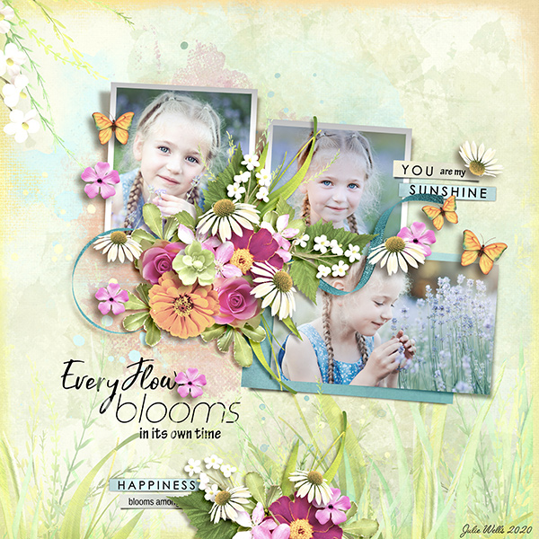 every flower blooms