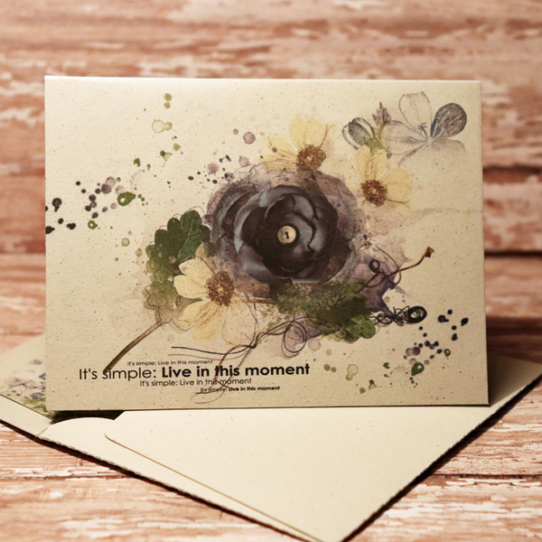Every Moment Card with Matching envie