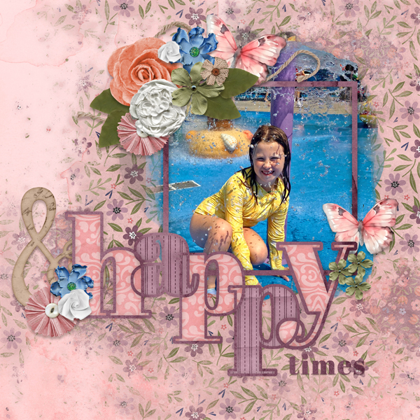 Everyday Strokes Templates #2-Miss Fish Unplugged-Aimee