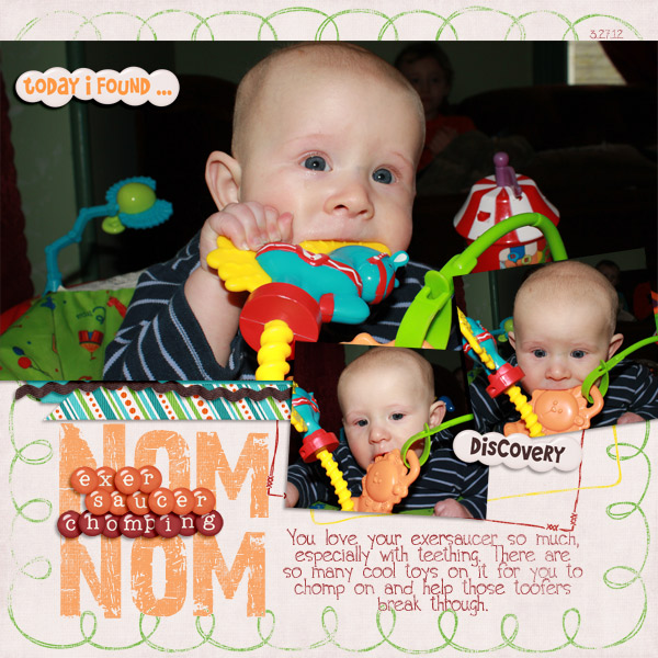 Exersaucer Chomping