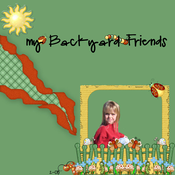 extracted photo layout