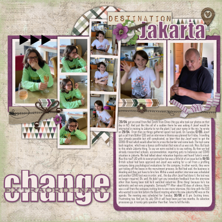 Extraordinary change