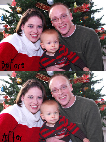 Face it - Before and after