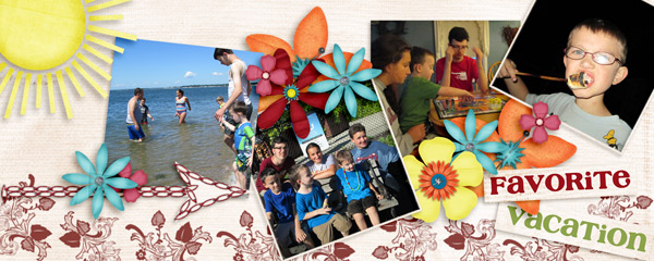 Facebook cover w brushes