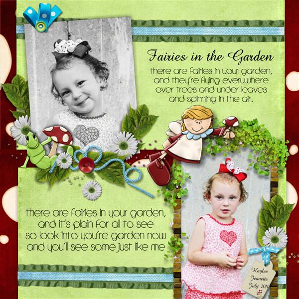 Fairies In The Garden