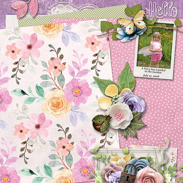 Fairy in the Garden
