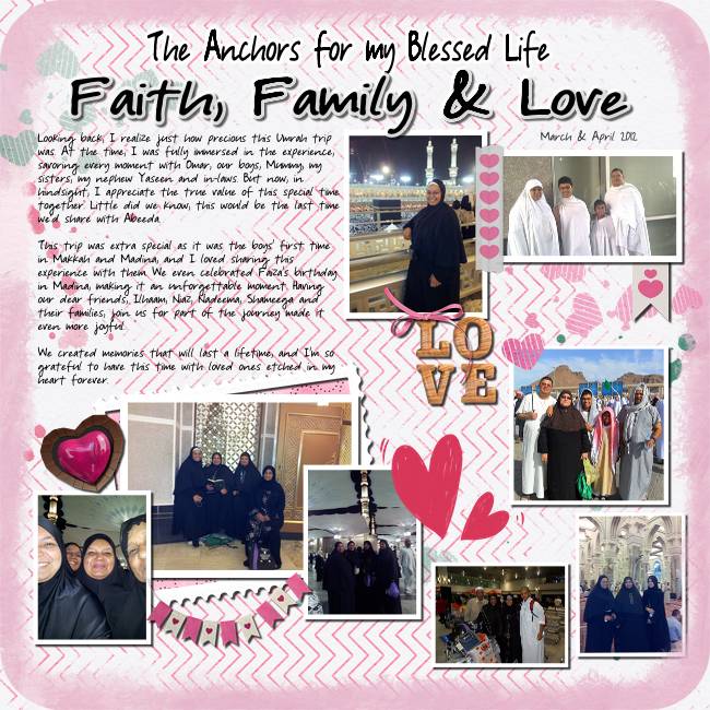 Faith, family and love
