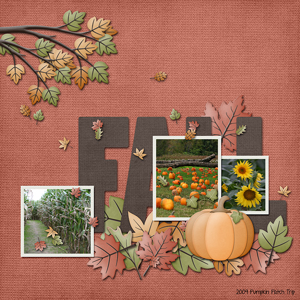 Fall 2009 Pumpkin Patch Trip