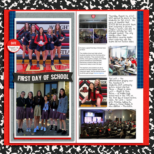 Fall 2020 Senior - Back To School (in person) 8.13.20
