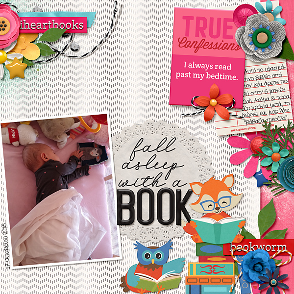 Fall asleep with a book