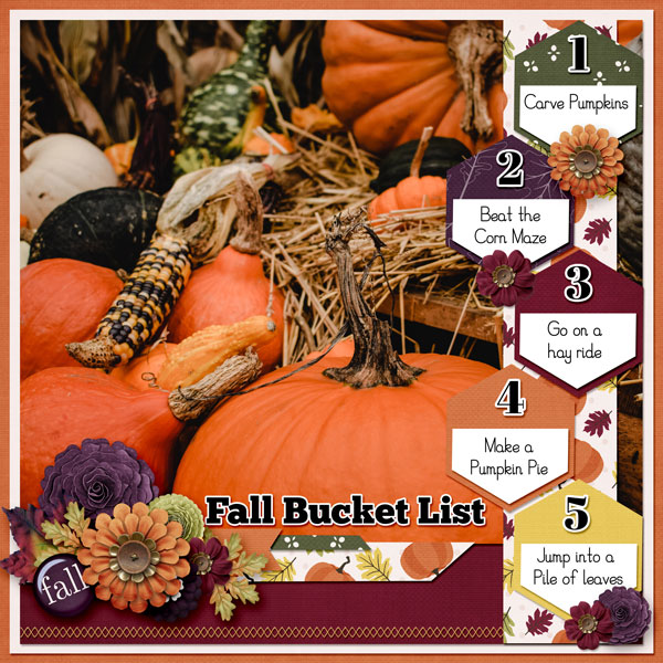 Fall Bucket List
