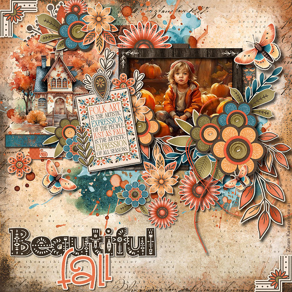 Fall Folk Art by Jumpstart Design