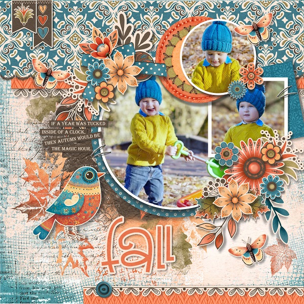Fall folk art