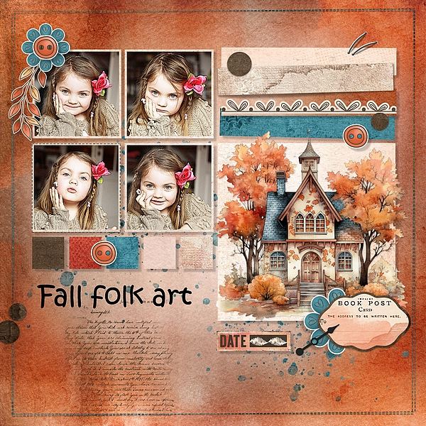 Fall folk art