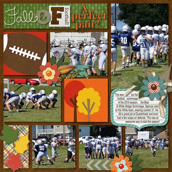 Fall + Football, a perfect pair!