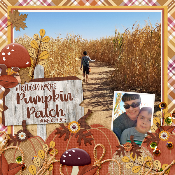 Fall Frenzy Template Set
