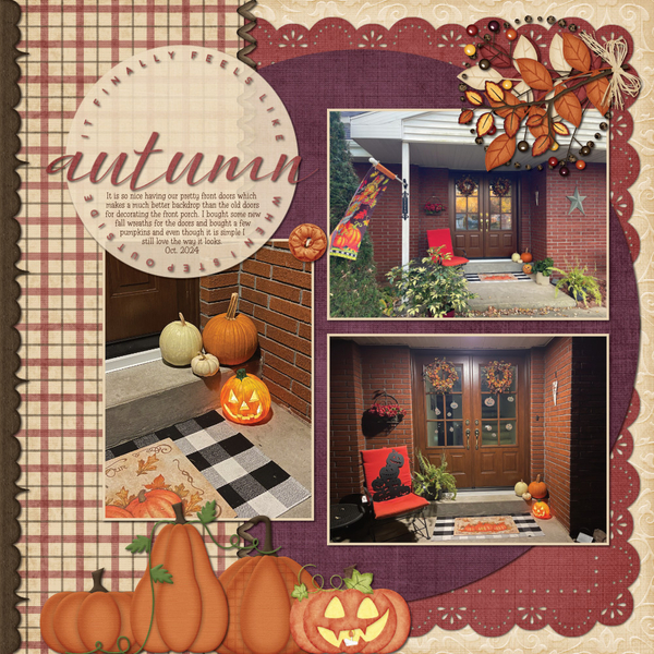 Fall Front Porch 10-30-24