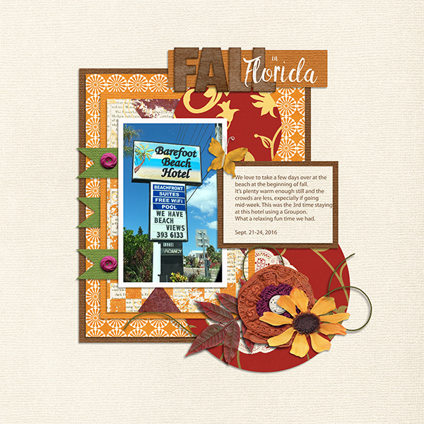 Fall Getaway- Madiera Beach, 2016 L