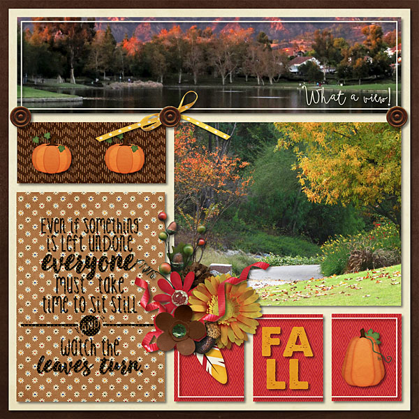 Fall in Southern CA
