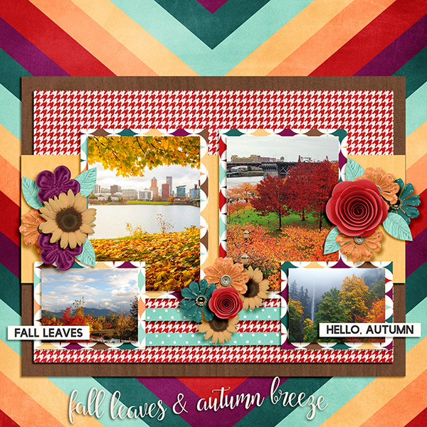 Fall Leaves Autumn Breeze b