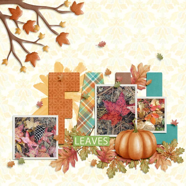 Fall Leaves-Oct template challenge2